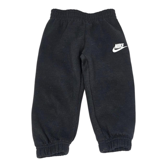 Nike Toddler Boys 2-Piece Set Grey Black Long Sleeve + Joggers 2T - Picture 5 of 8